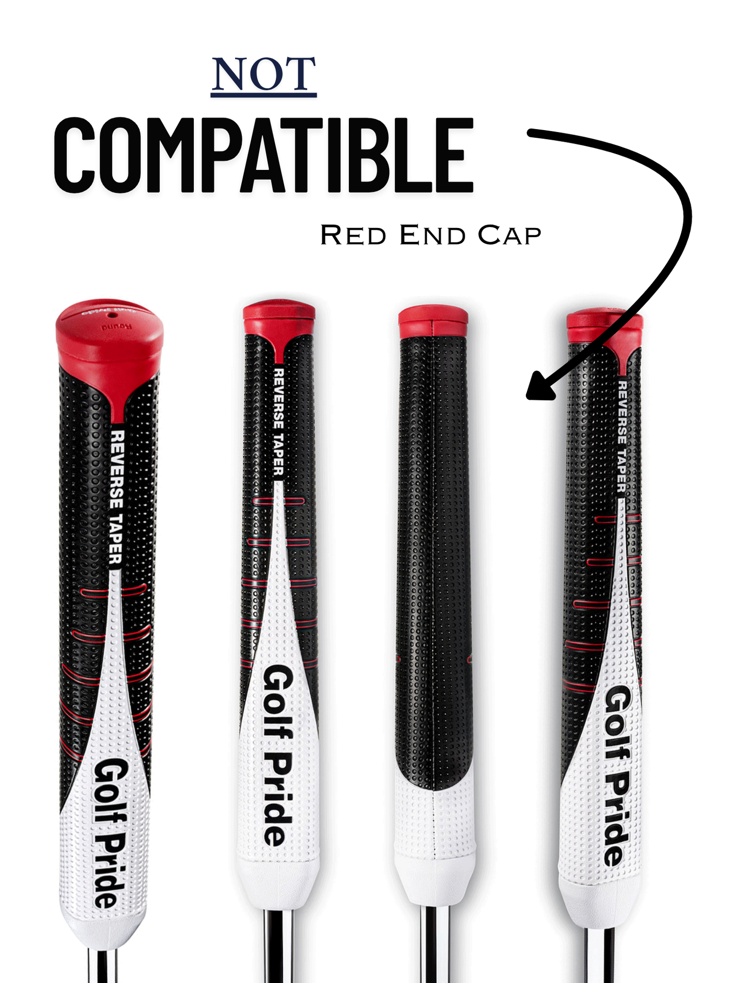 Golf Pride Reverse Taper - Medium Flat - BogeyPutt