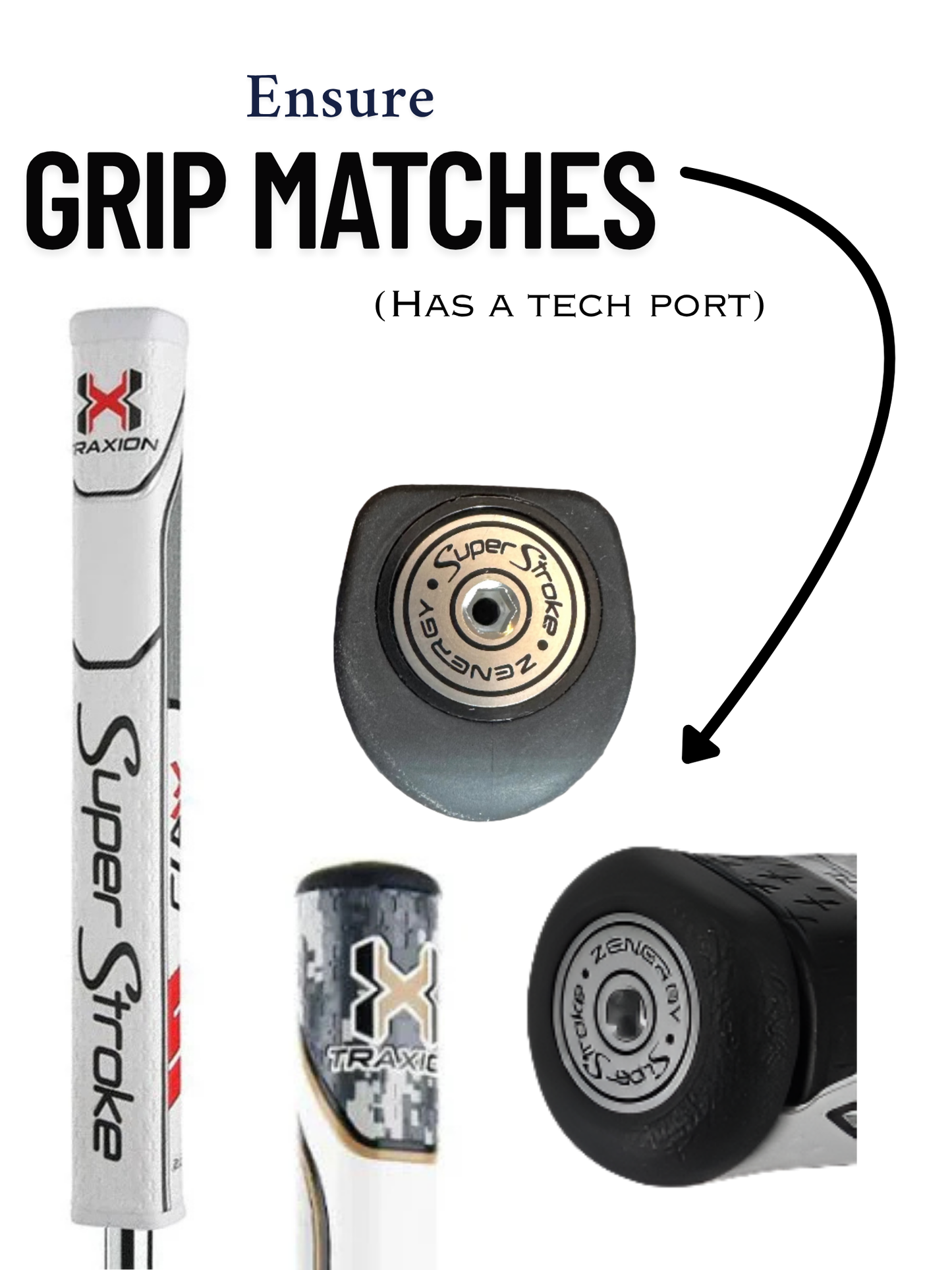 Super Stroke: Pistol 1.0 Traxion - BogeyPutt